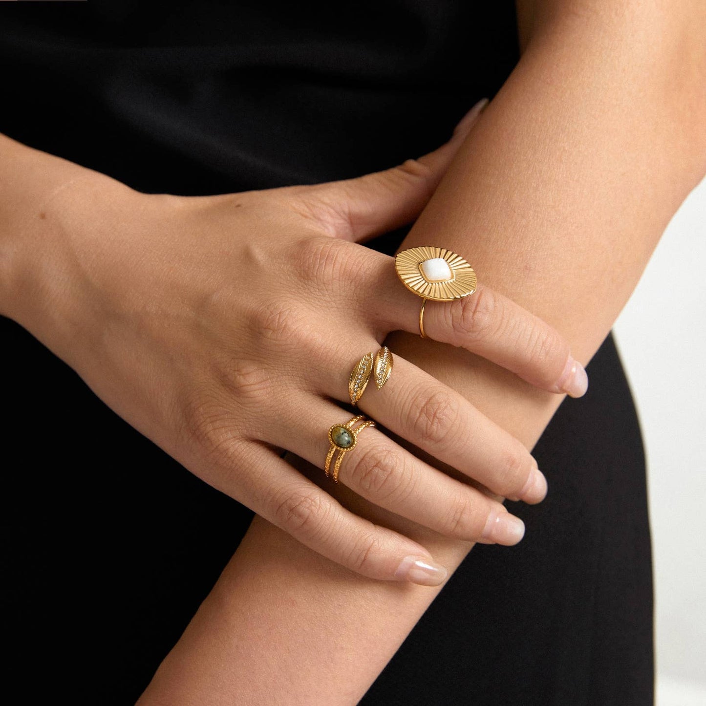 Bague Ivy đ Turquoise africaine