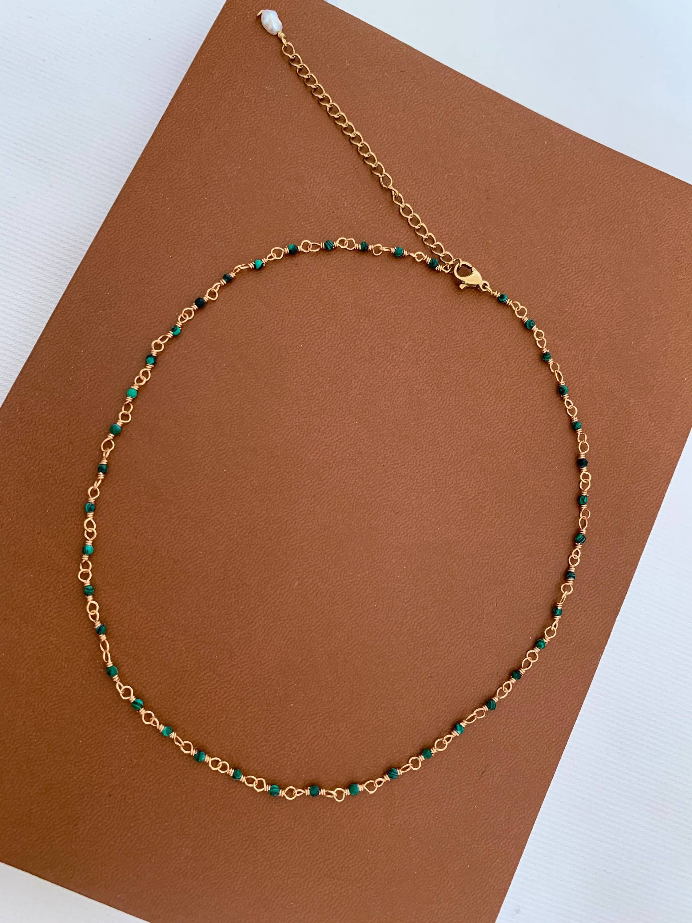 Collier Isis 🍀 Malachite