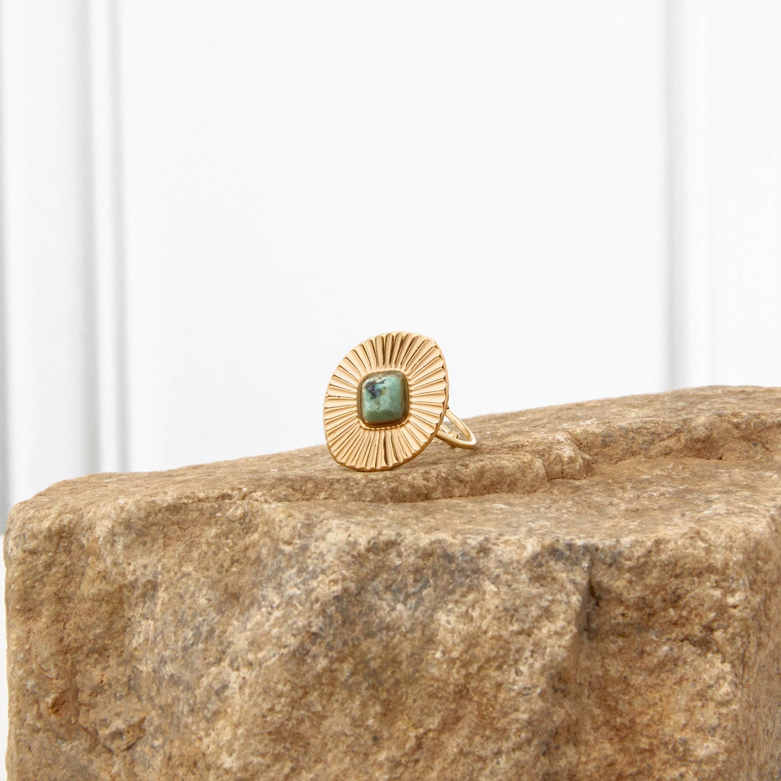 Bague Soléna ✨ Turquoise africaine