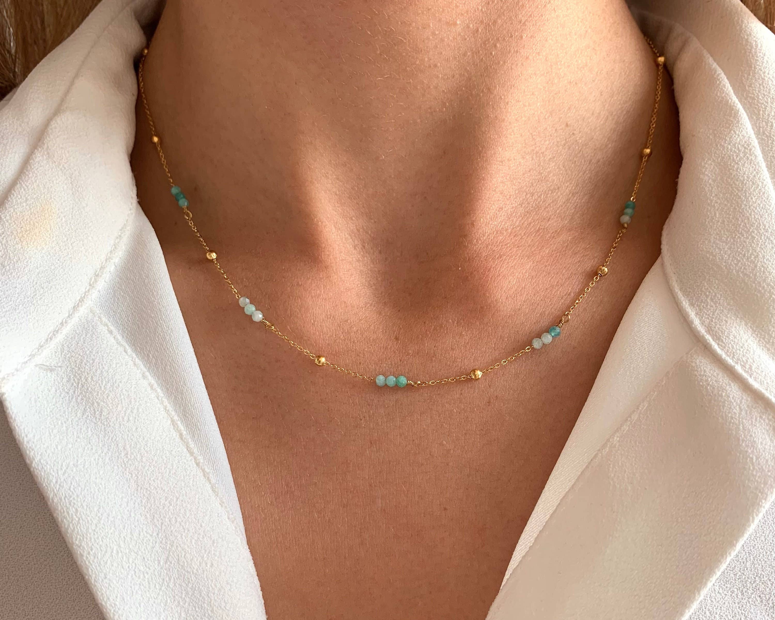 ✨ Collier Nyssa - Amazonite