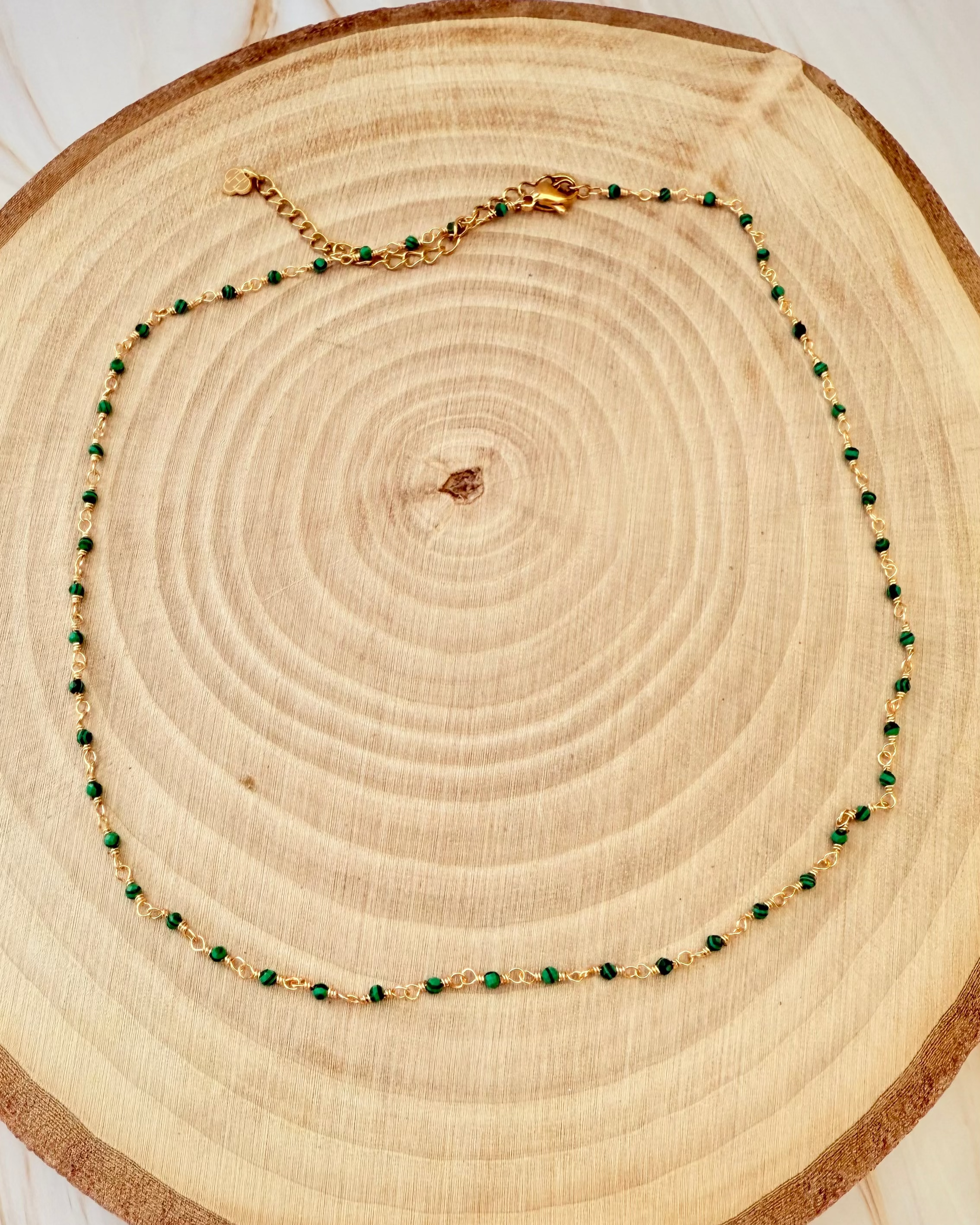 Collier Isis 🍀 Malachite
