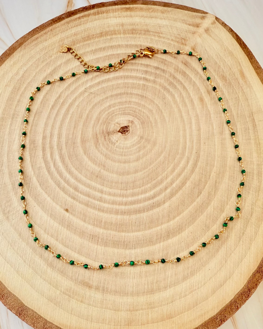 Collier Isis 🍀 Malachite