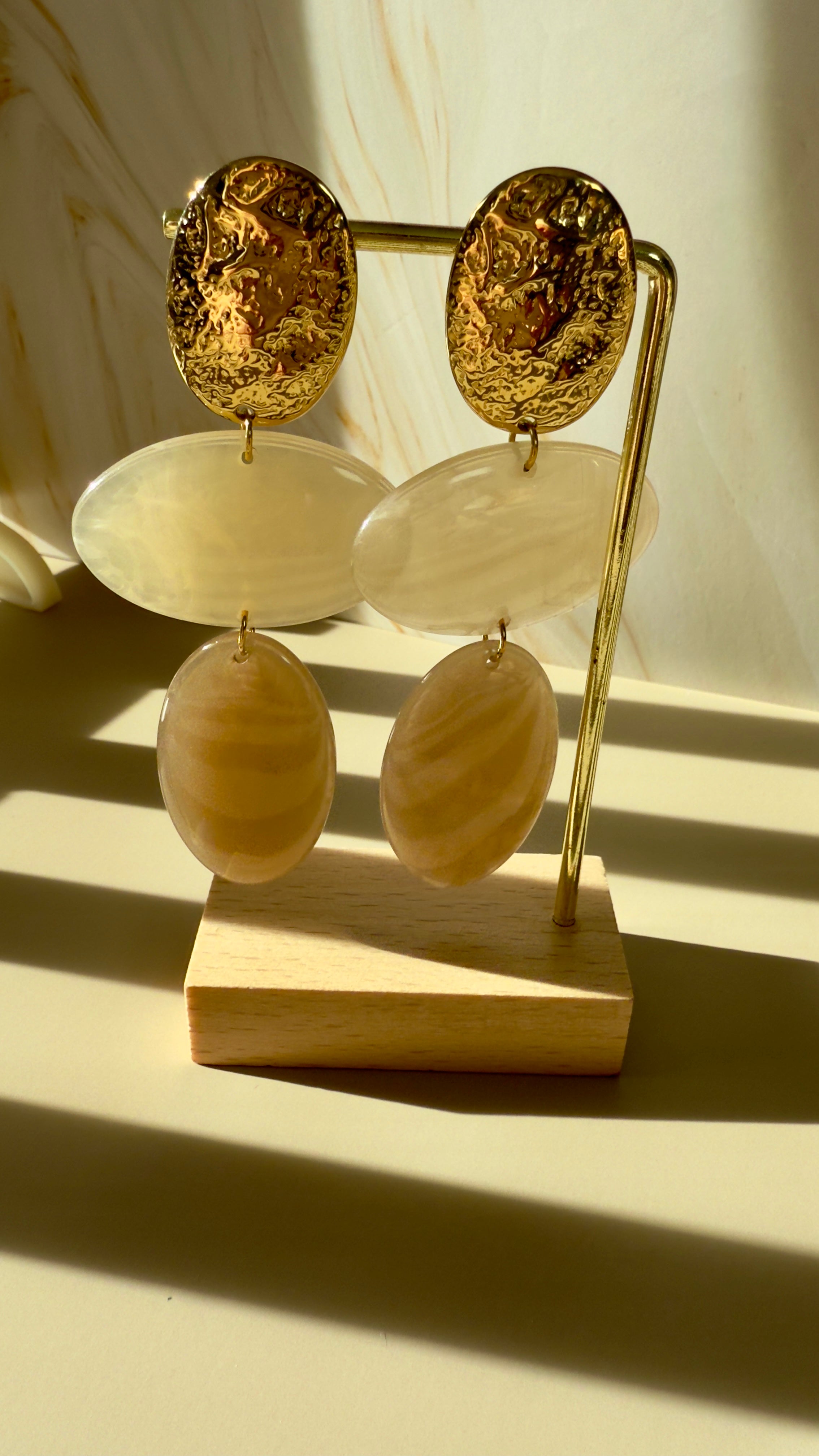 🤍 Boucles d'oreilles Bianca