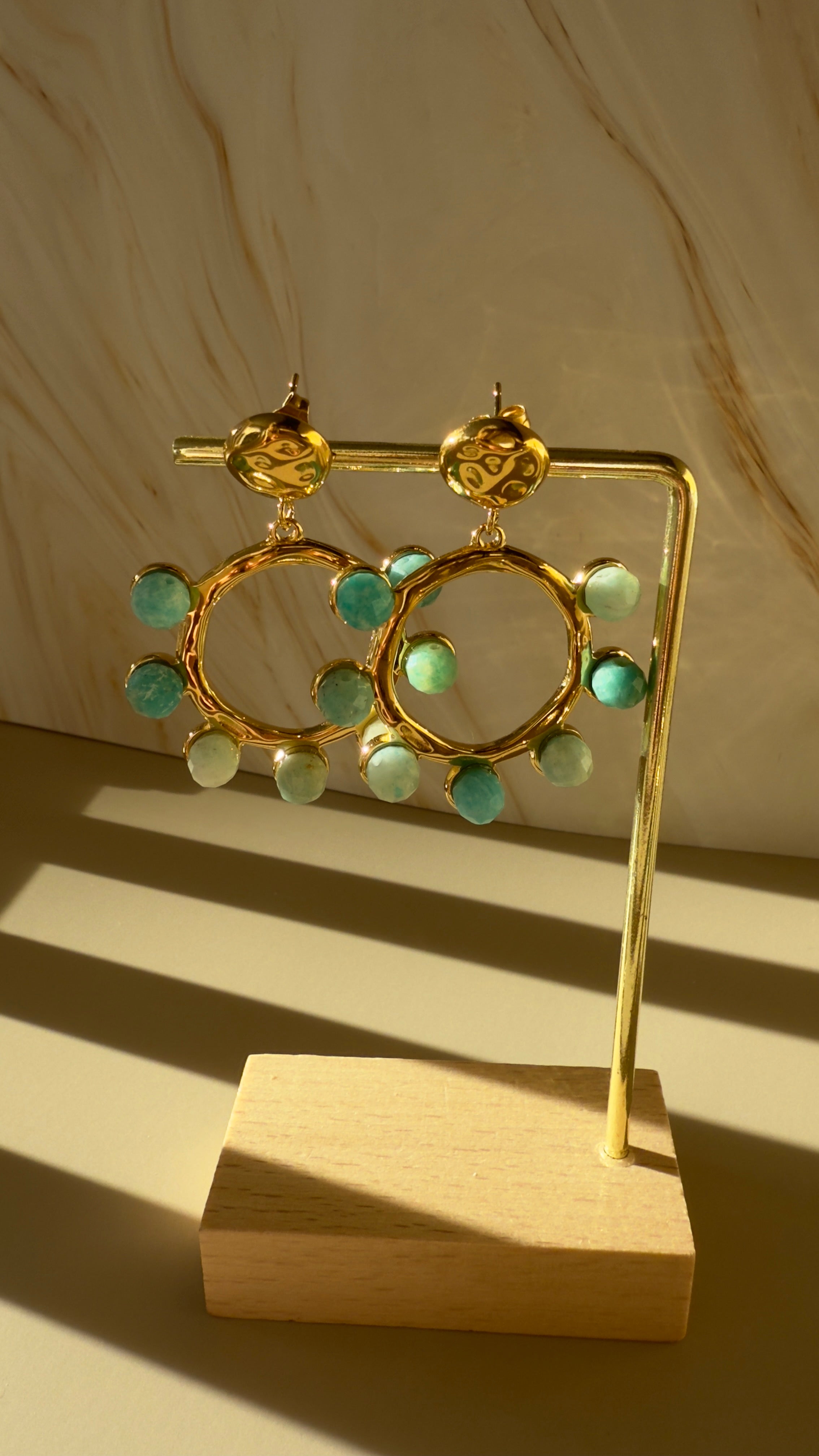 💚 Boucles d'oreilles Enora