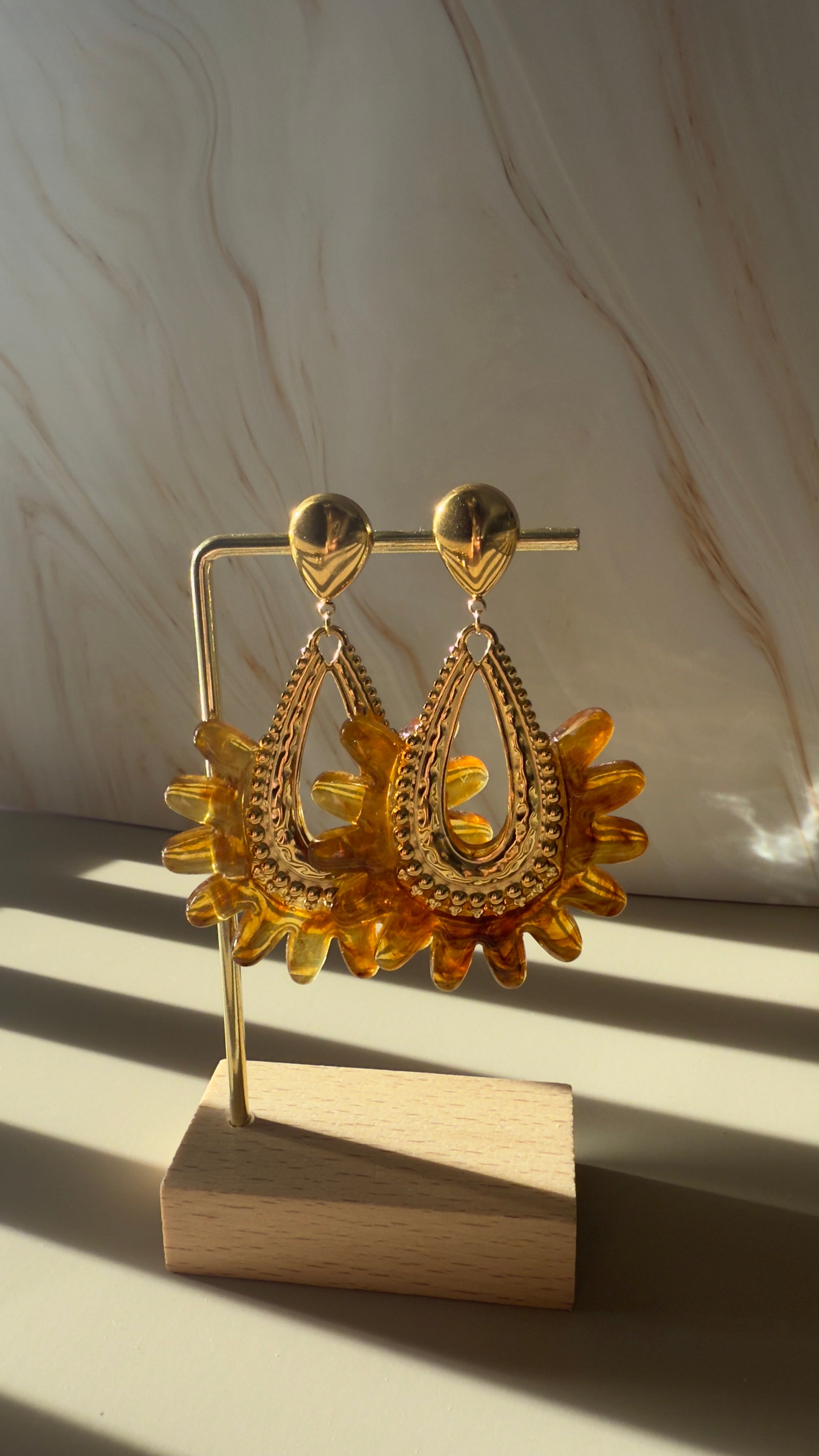 Boucles d'oreilles Safia 🧡