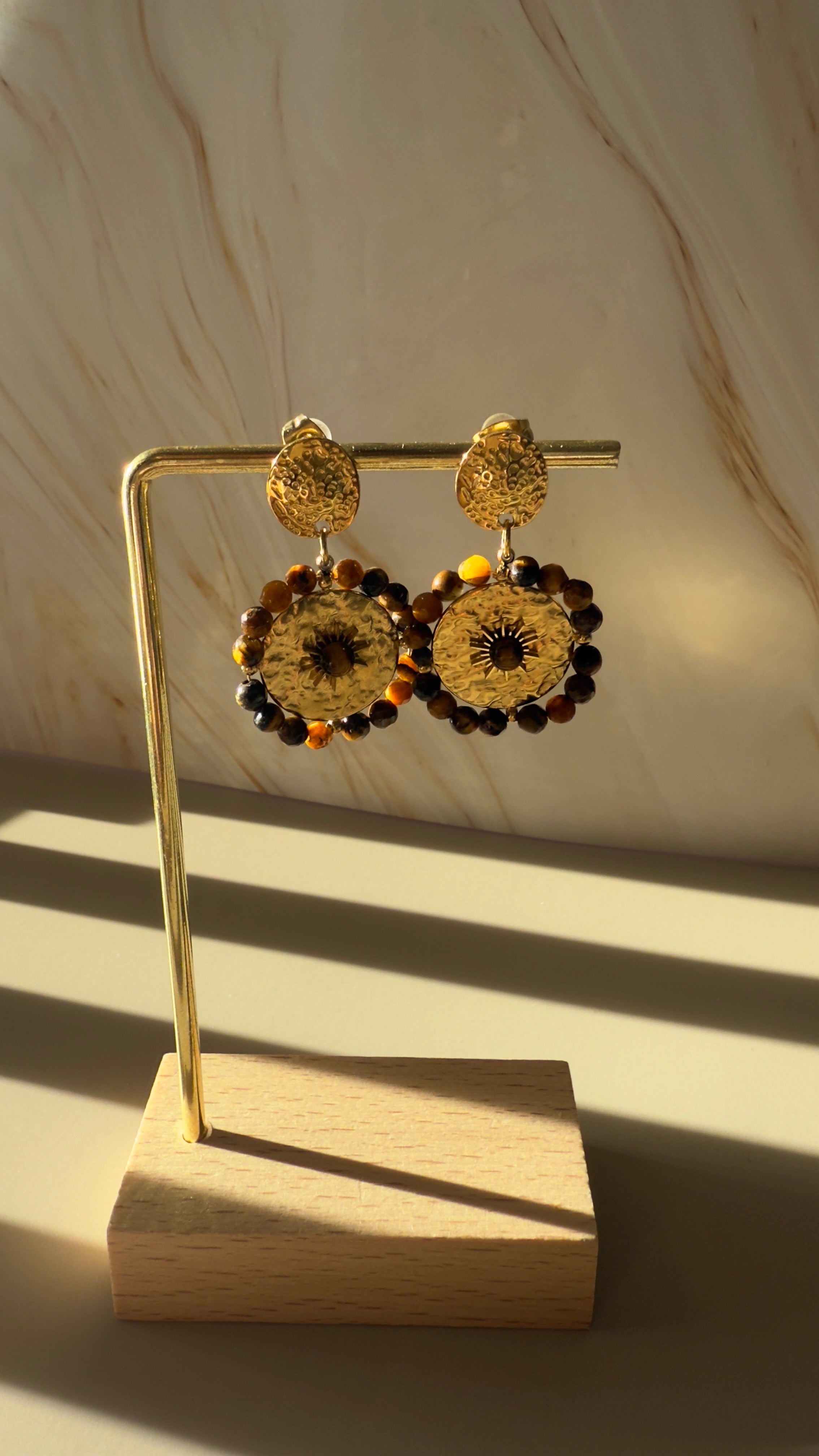 🟤 Boucles d'oreilles Lana