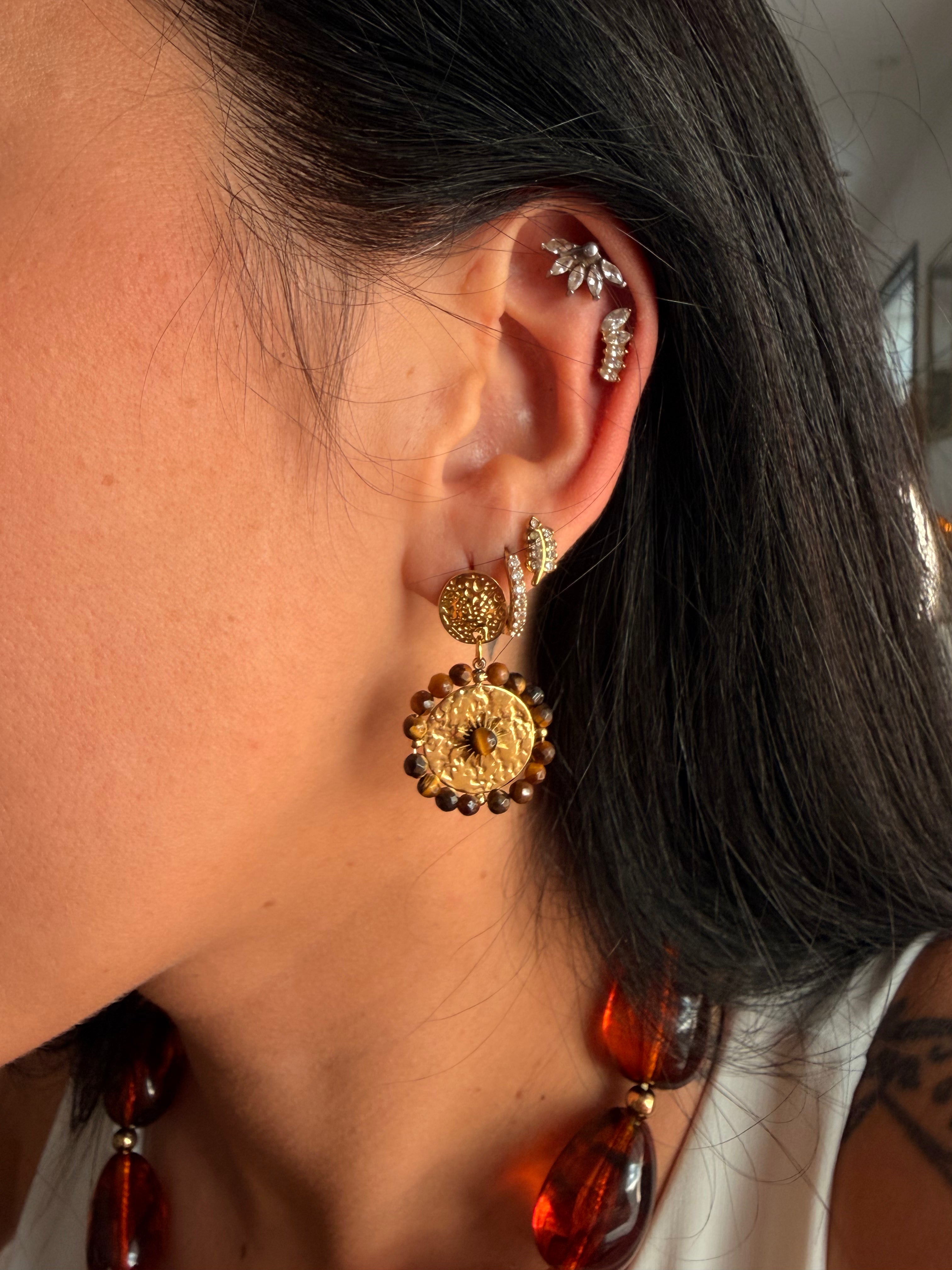 🟤 Boucles d'oreilles Lana