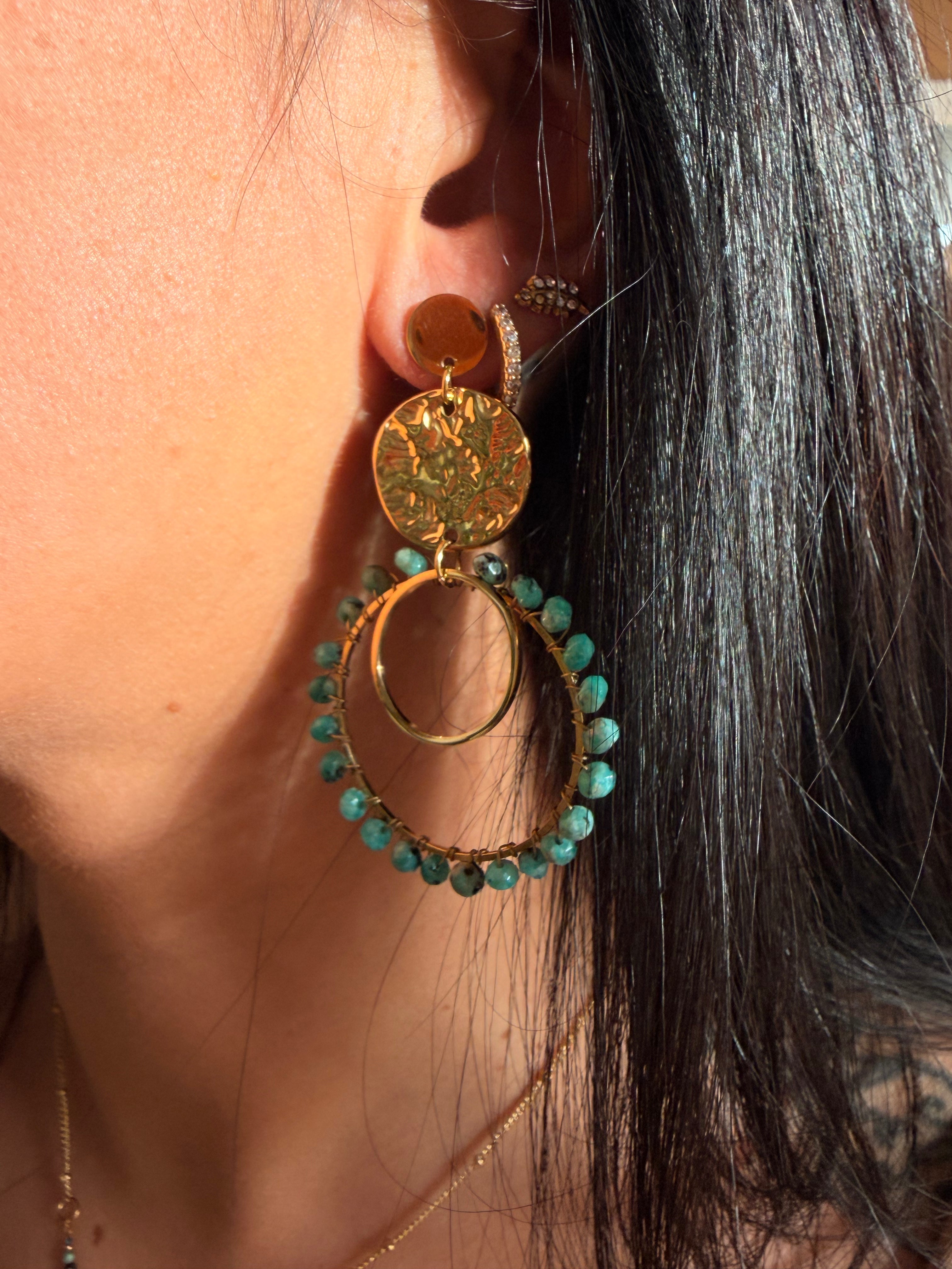 Boucles d'oreilles Azura 🌍