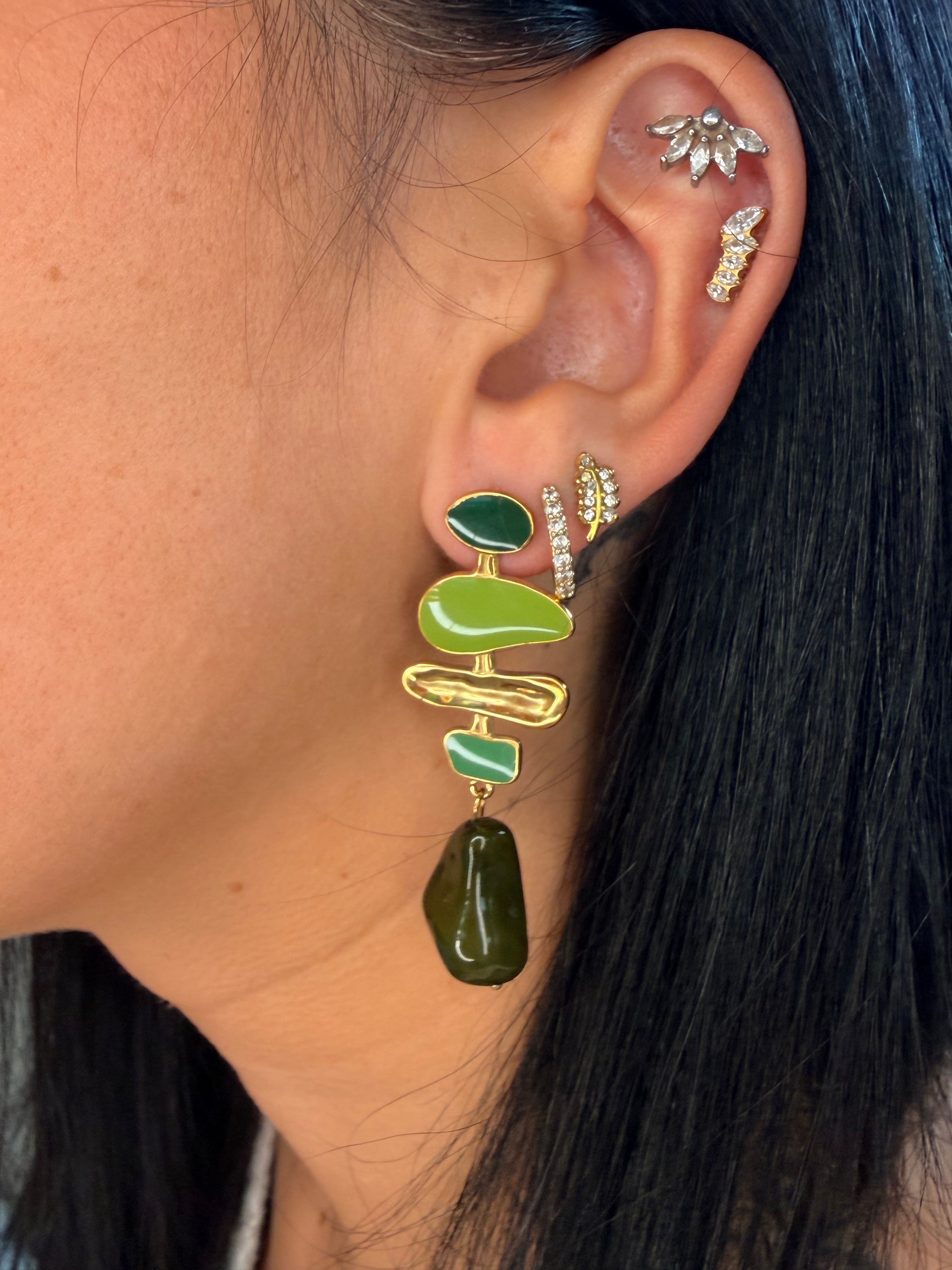 ✨ Boucles d'oreilles Léia