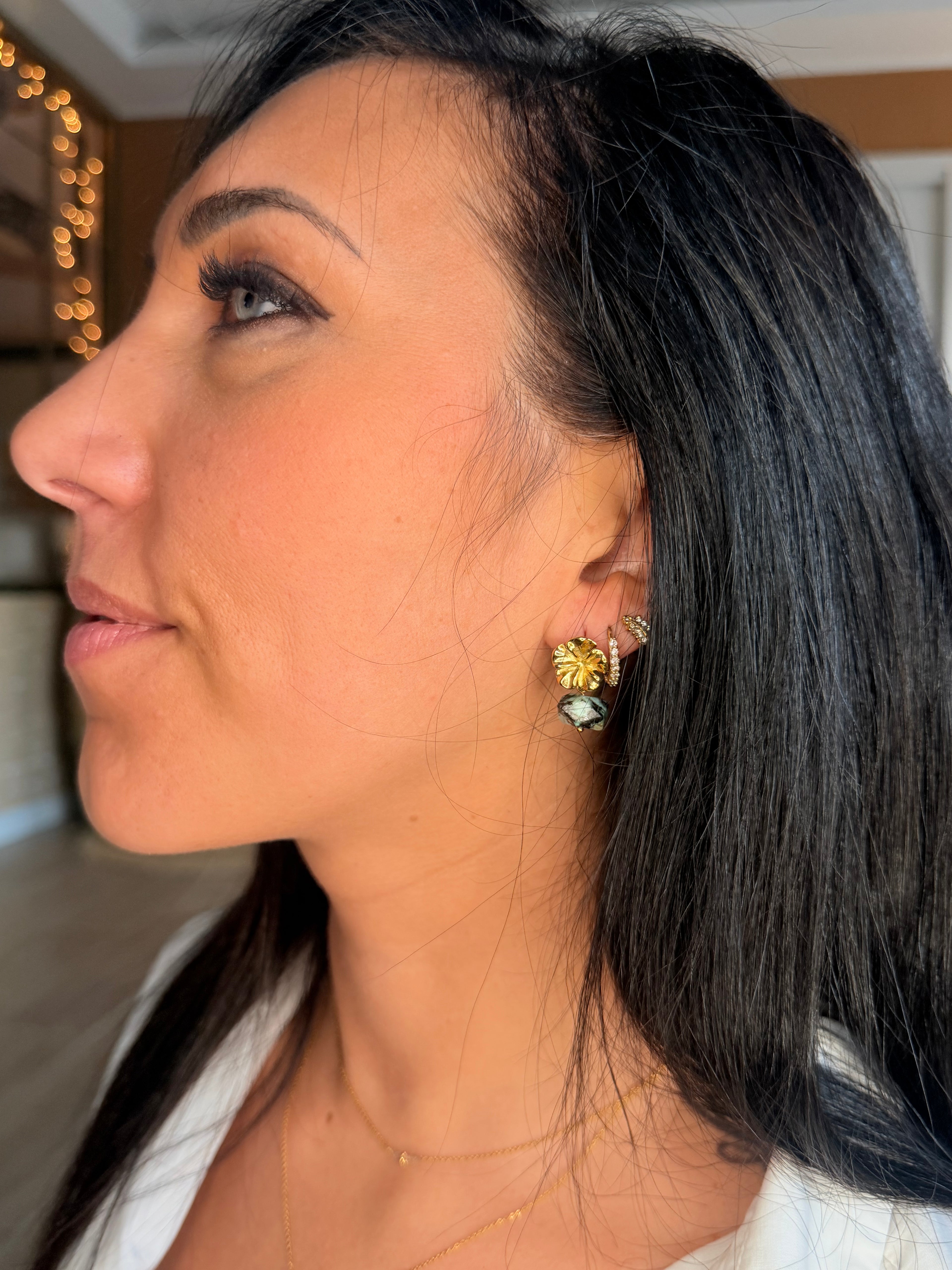 🍀 Boucles d'oreilles Sara