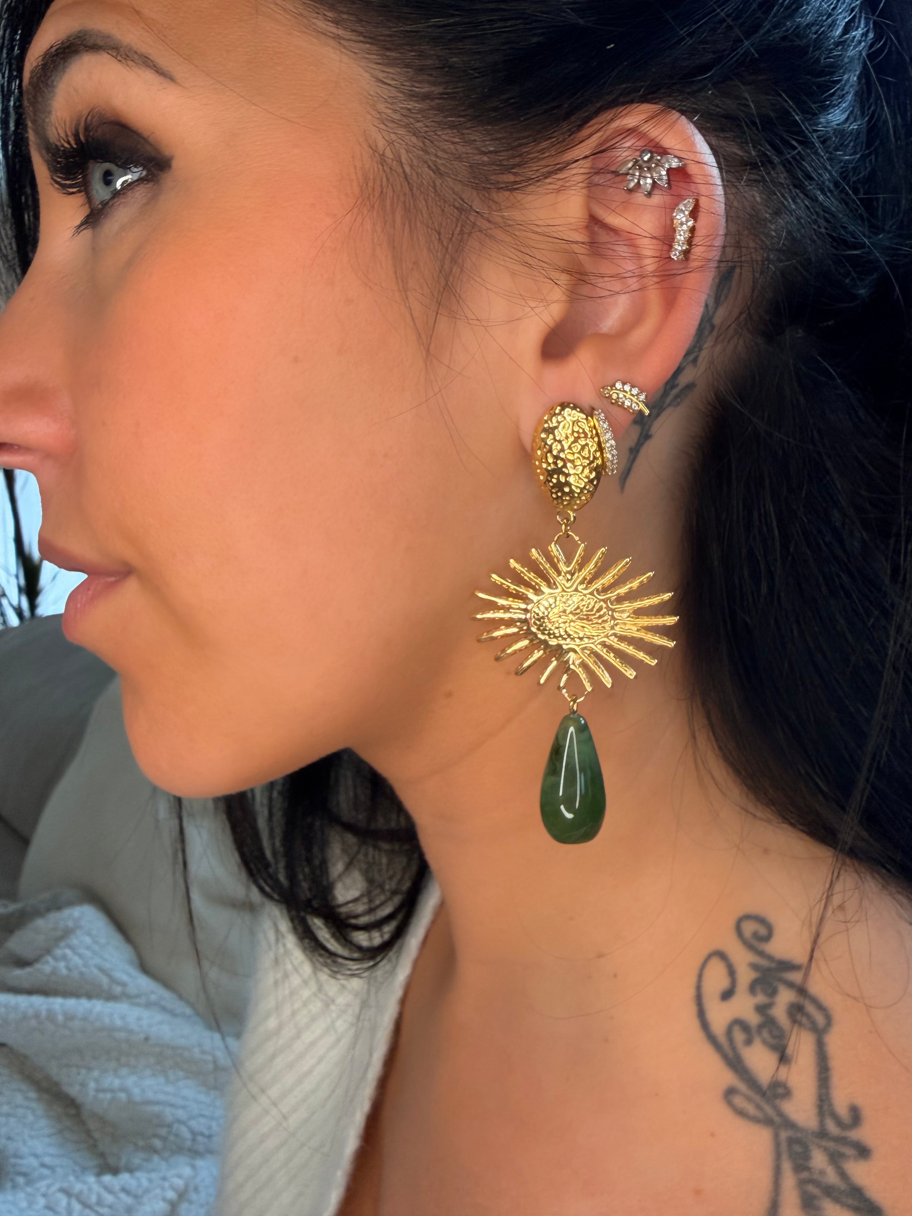 ☀️ Boucles d'oreille Soléia