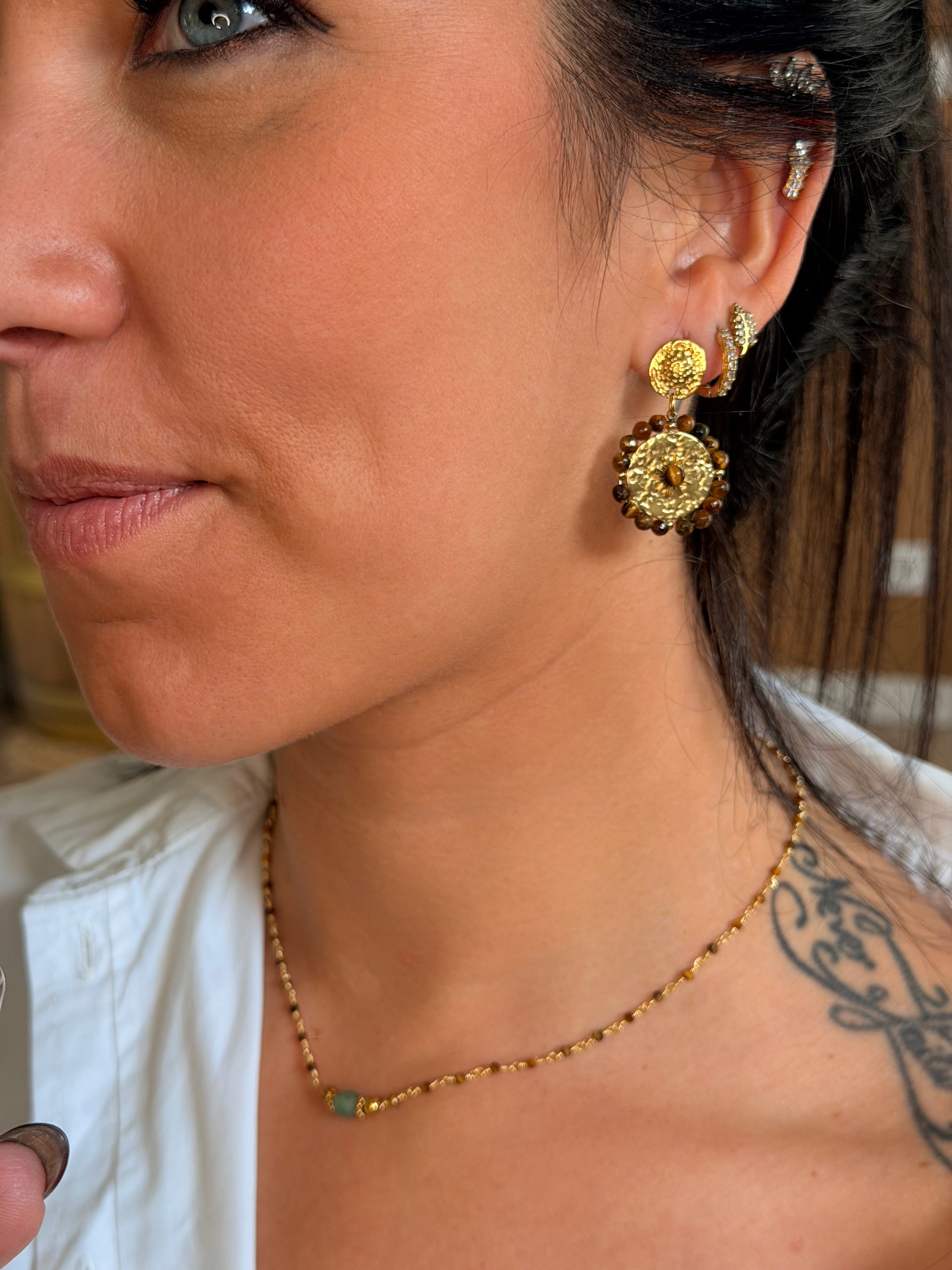 🟤 Boucles d'oreilles Lana