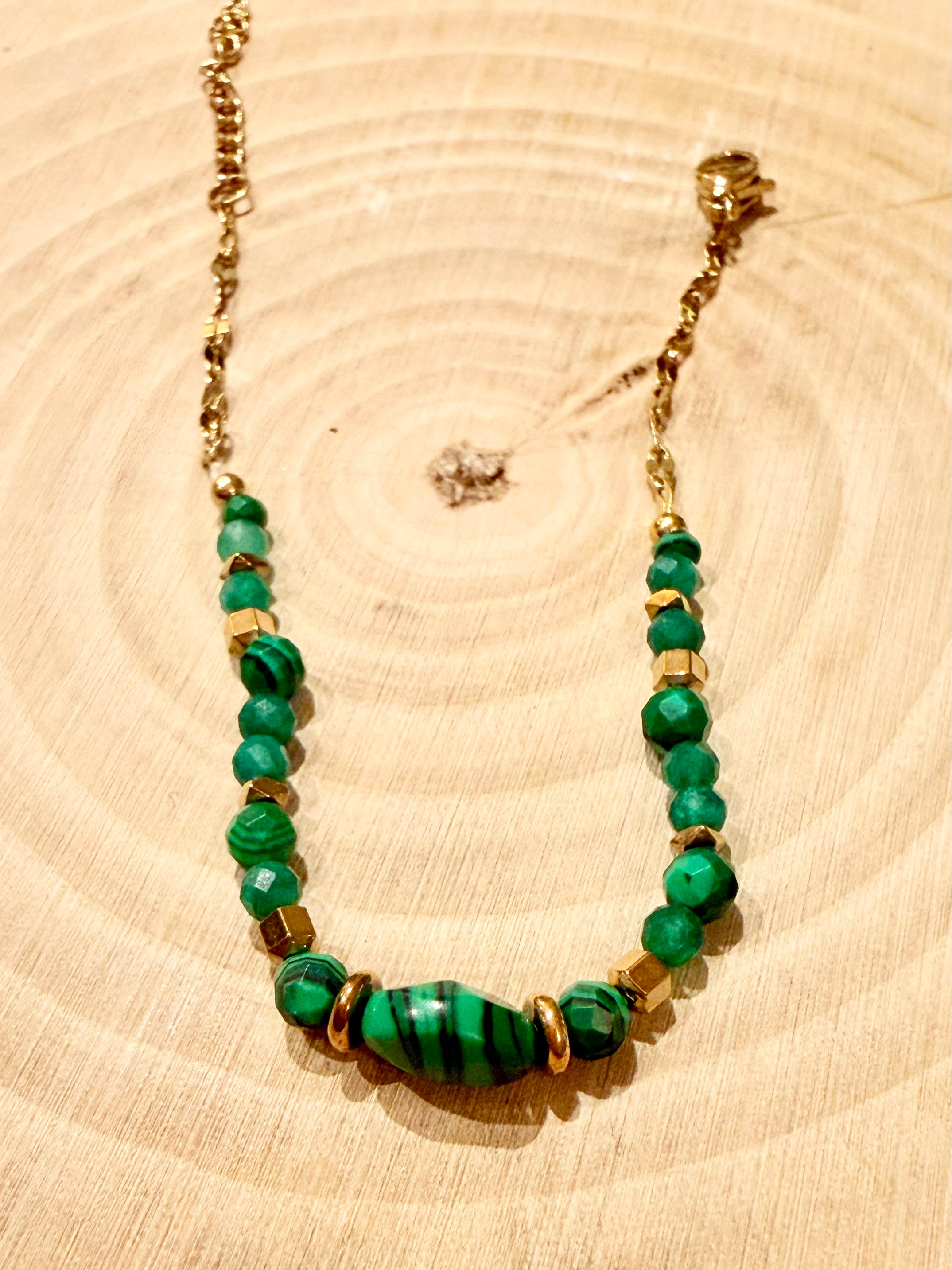 Bracelet Gaïa 💚🤎🩶