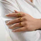 Bague Hazel 💫 Oeil de tigre